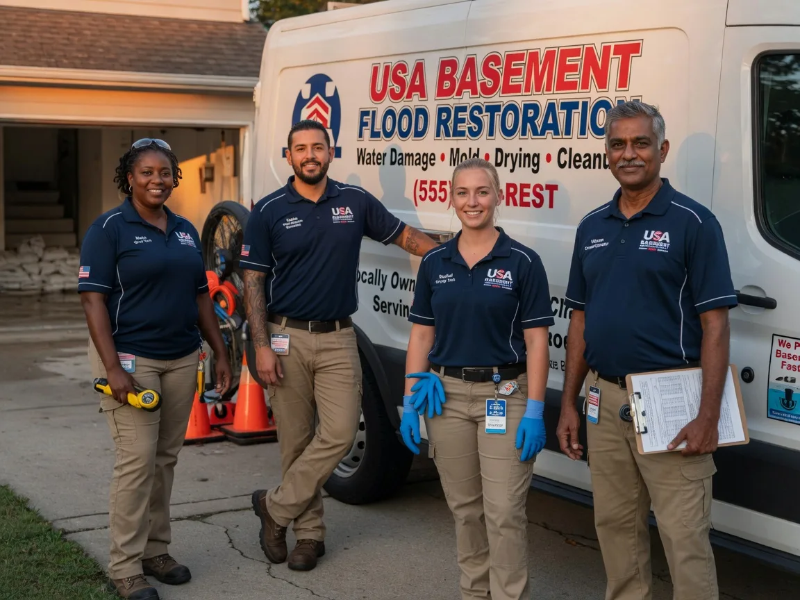 Basement Flood Cleanup company in Bynum, TX